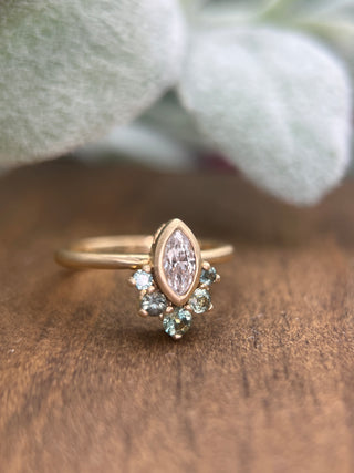 Marquise Crown Ring