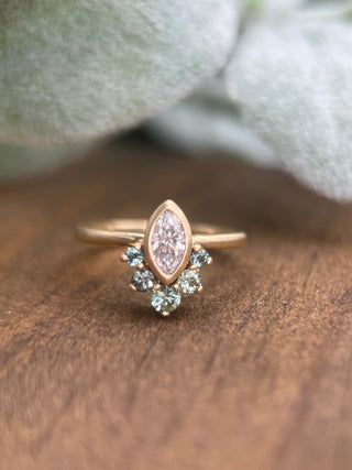Marquise Crown Ring