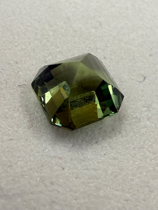 SAP223 Green Asscher Sapphire