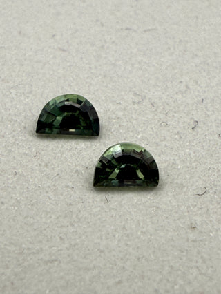 SAP227-Pair of Green Half Moons