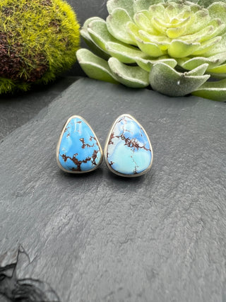 Kazakhstan Turquoise Studs