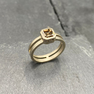 Cognac Linea Ring
