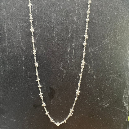 Scattered Caviar Necklace - SS