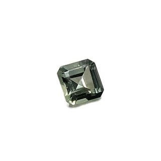 SAP102B- Green Asscher Cut Sapphire