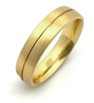 Square Groove Ring - Single