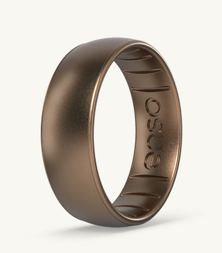 Elements Classic Silicone Ring-Bronze