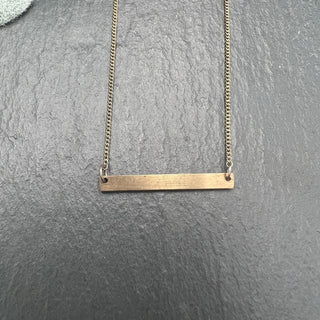 Medium Bar Necklace