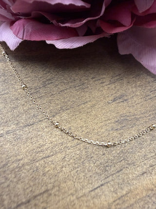 Satellite Bead Cable Chain