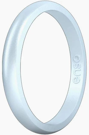 Elements Classic Halo Silicone Ring -Diamond