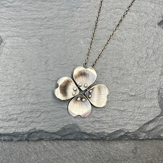 Dogwood Flower Pendant