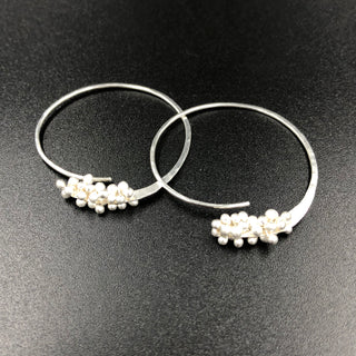 Blooming Hoops Earrings - XS - SS