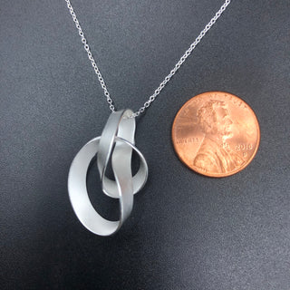 Elongated Swirl Pendant