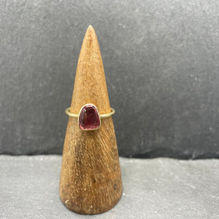 Rose Sapphire Pebble Ring