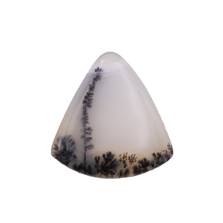 QTZ111 - Dendritic Quartz Rounded Triangle