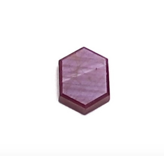 RB101A&B - Ruby Hexagon Slices