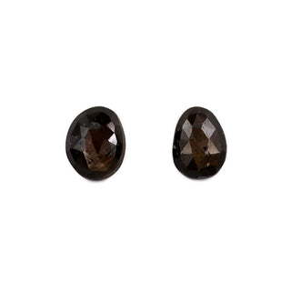 SAP110- Pair Rose-cut Sapphires