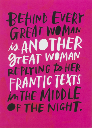 Emily McDowell Magnets Behind every great woman