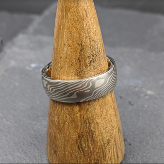 Mokume Gane Ring - Maple