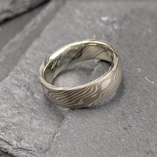 Mokume Gane Ring - Maple