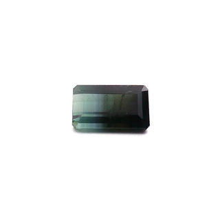 TOUR115- Rectangle Green to Black Ombre Tourmaline