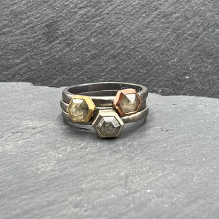Honeycomb Diamond Stackers